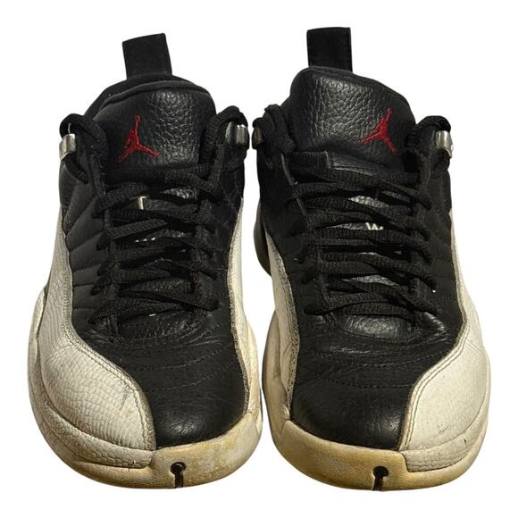 Nike Air Jordan 12 Retro Low Playoff Black White Mens Size 7.5 308317-001 - Picture 3 of 8